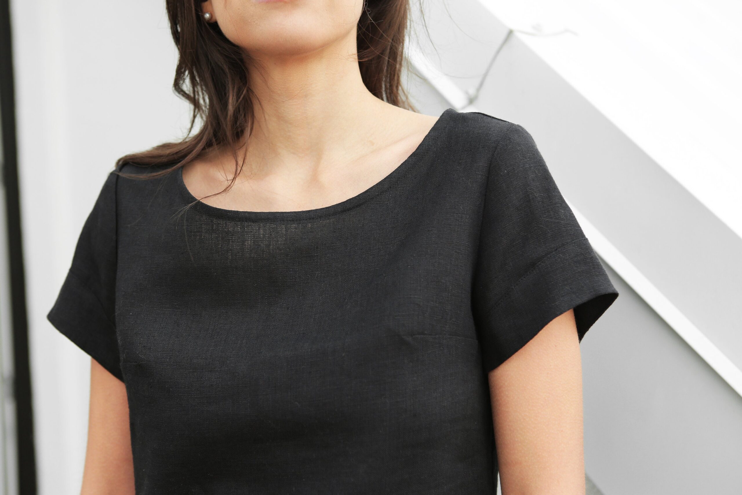 Linen Dress Tunic Style For Women Easy Fit - Image 5