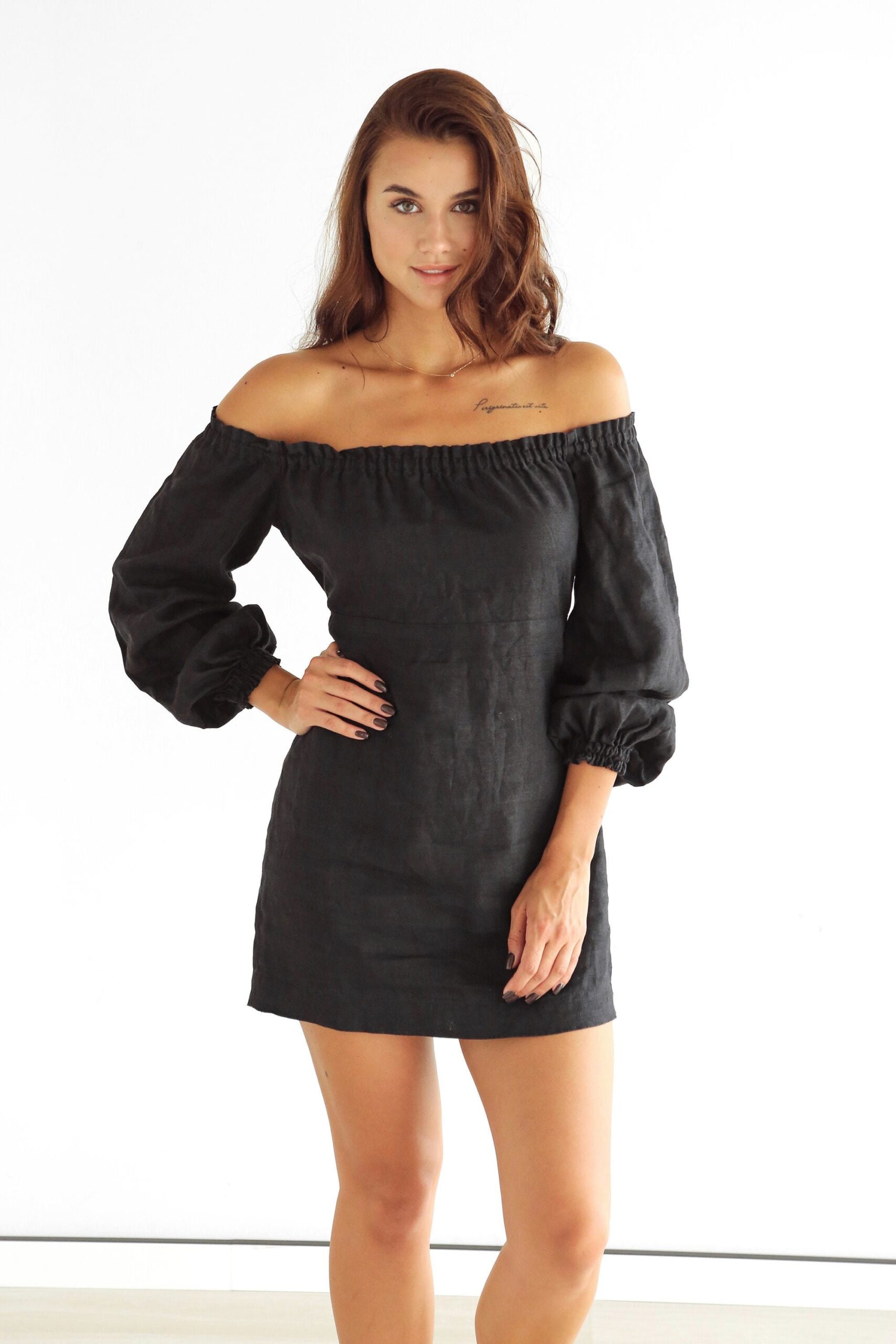 Linen Dress Women Breezy Fit V4 - Image 8