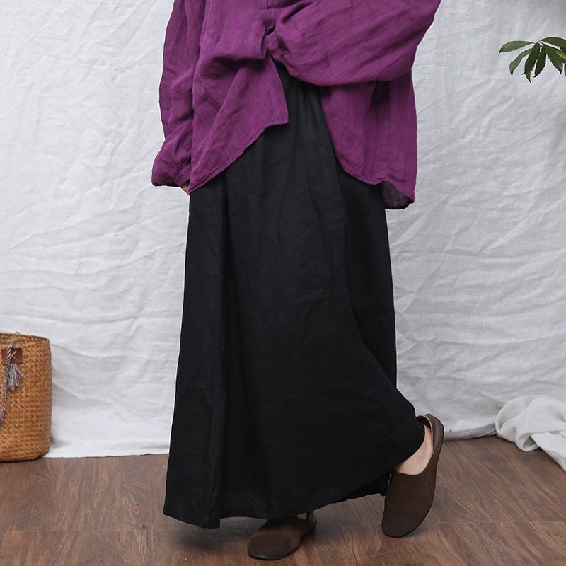Wholesale 10 Set Random Linen Maxi Dress with Pockets Plus Size Casual Style - Image 5