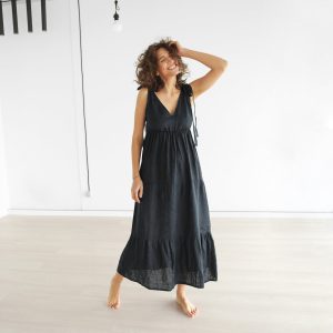 Linen Dress Easy Fit Timeless