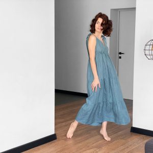 Linen Dress Comfort Fit V1
