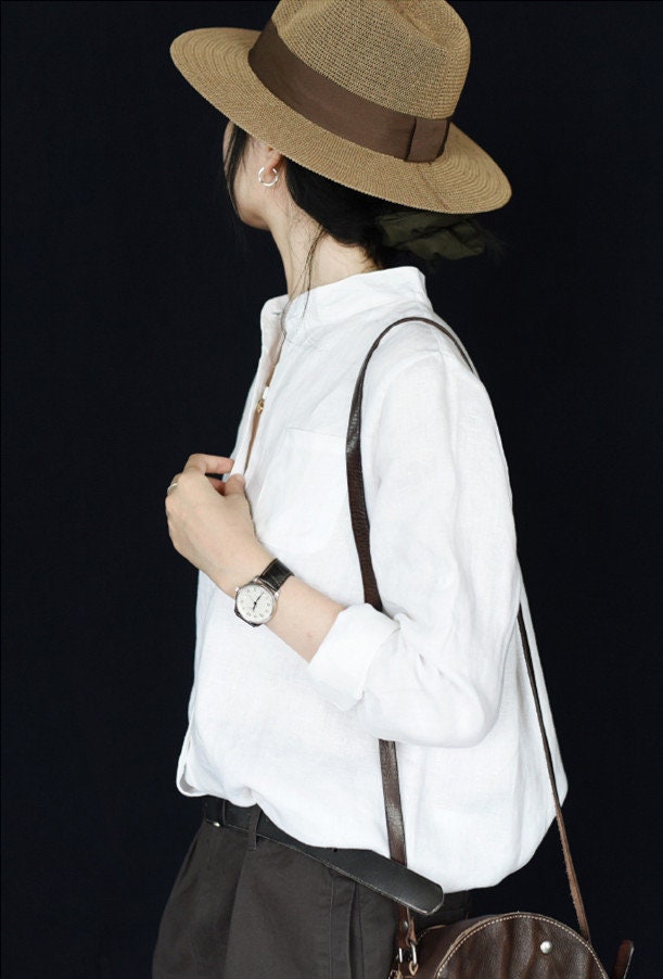 Linen Top Extended Fit Women F19 - Image 4