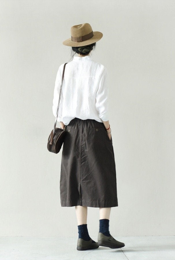 Linen Top Extended Fit Women F19