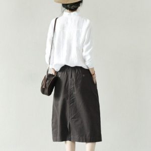 Linen Top Extended Fit Women F19