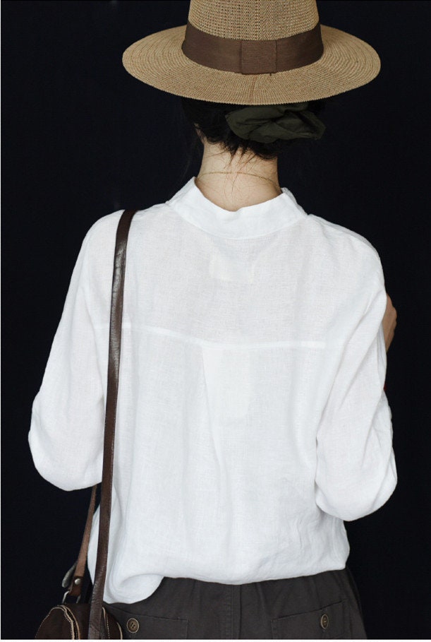 Linen Top Extended Fit Women F19 - Image 5