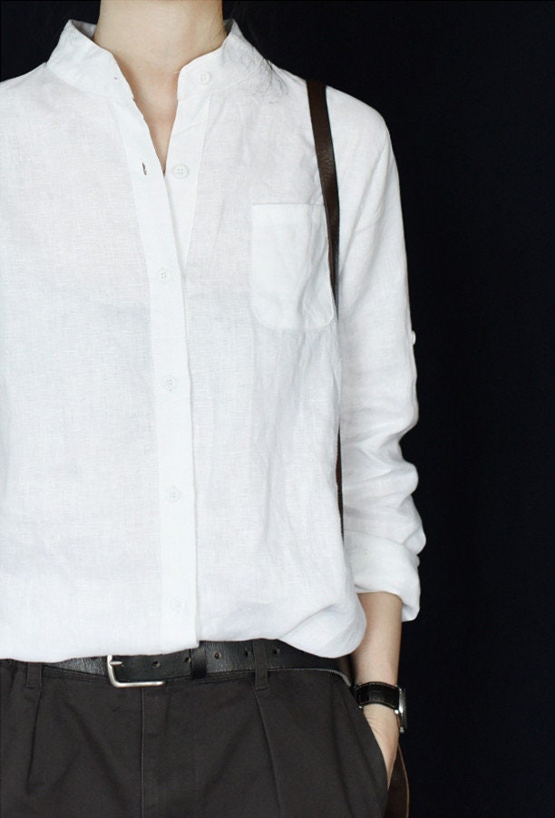 Linen Top Extended Fit Women F19 - Image 3