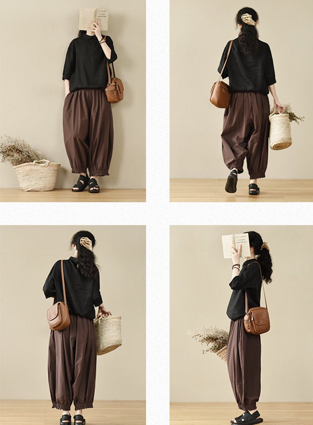 Linen Top Shirt Style Summer Style F244 - Image 4