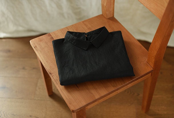 Linen Top Shirt Style Summer Style F244 - Image 9