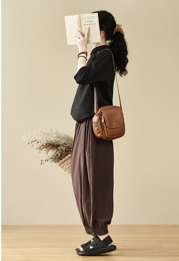 Linen Top Shirt Style Summer Style F244 - Image 2