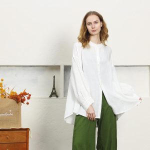 Linen Top Shirt Style Full Fit N321